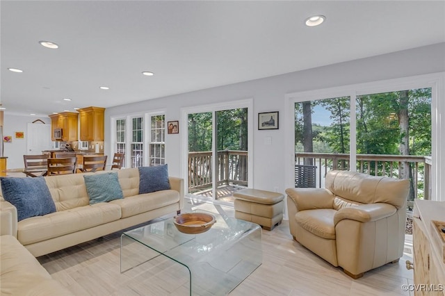 1222 Hull Harbor Rd, Heathsville, VA 22473 - living room with recessed lighting