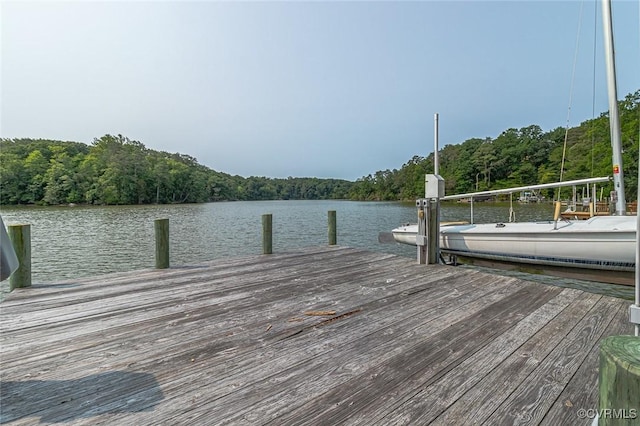 1222 Hull Harbor Rd, Heathsville, VA 22473 - dock with a view of trees and a water view