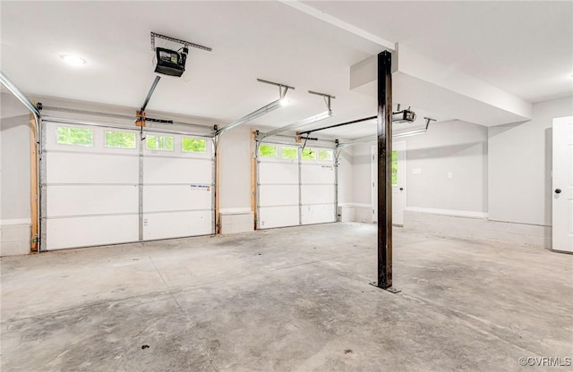11517 Mount Hermon Rd, Ashland, VA 23005 - garage featuring a garage door opener