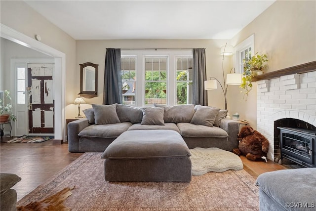 1942 Berkeley Ave, Petersburg, VA 23805 - living area featuring healthy amount of natural light and wood finished floors