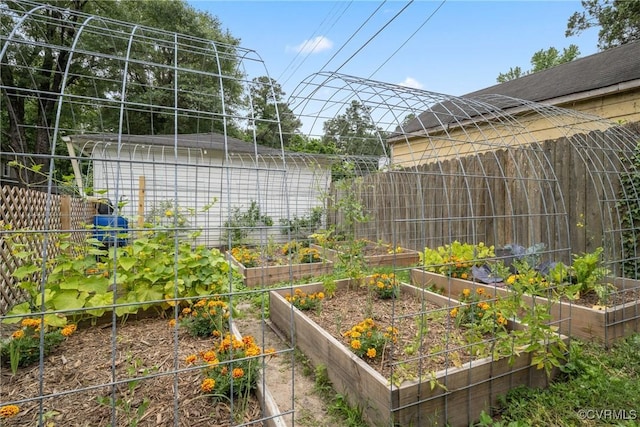1942 Berkeley Ave, Petersburg, VA 23805 - view of yard with a vegetable garden
