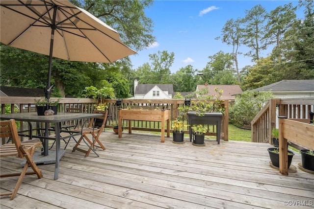 1942 Berkeley Ave, Petersburg, VA 23805 - deck featuring outdoor dining area