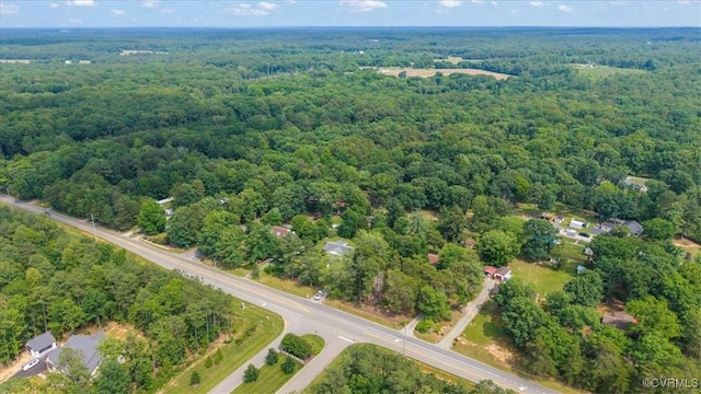 2861 Three Bridge Rd, Powhatan, VA 23139 - aerial view of property's location featuring a heavily wooded area