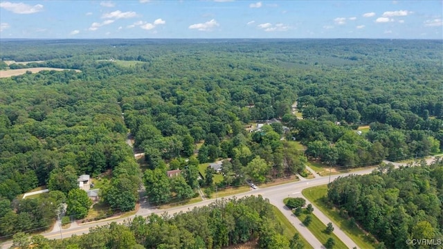 2861 Three Bridge Rd, Powhatan, VA 23139 - bird's eye view of a heavily wooded area