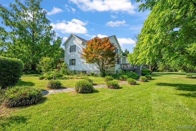 24405 N James Madison Hwy, New Canton, VA 23123 - view of green lawn