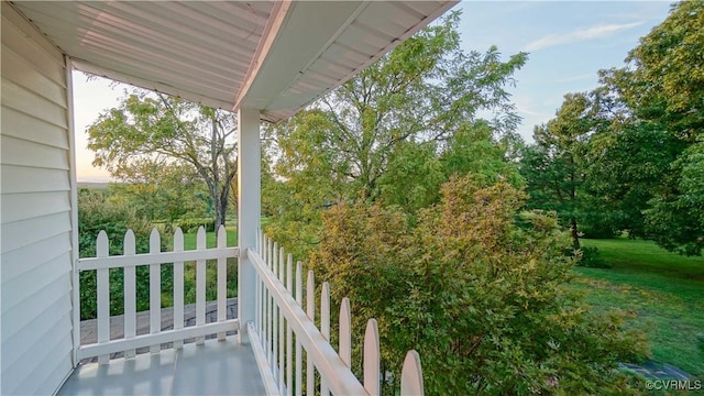 24405 N James Madison Hwy, New Canton, VA 23123 - view of balcony