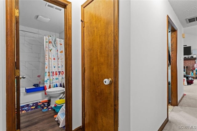 106 S Marion Ave Unit A, Hopewell, VA 23860 - corridor featuring wood finished floors