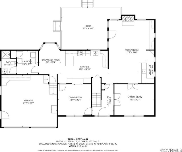 4709 Pompton Ln, Chester, VA 23831 - floor plan / room layout