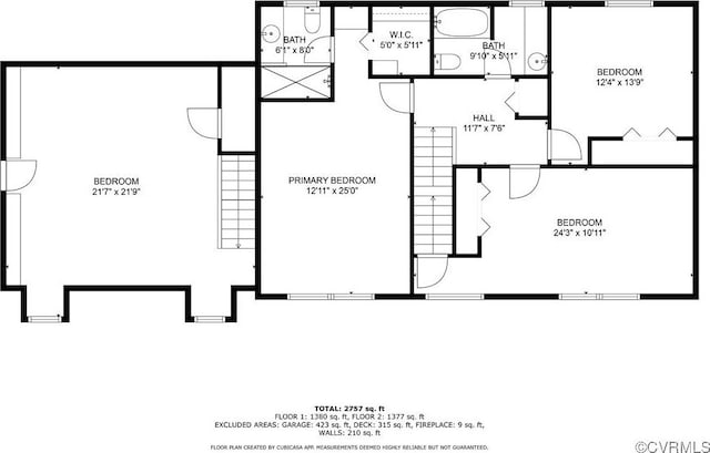 4709 Pompton Ln, Chester, VA 23831 - property floor plan