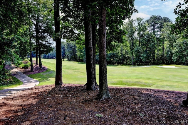 1921 Miln House Rd, Williamsburg, VA 23185 - view of grassy yard featuring view of scattered trees and golf course view