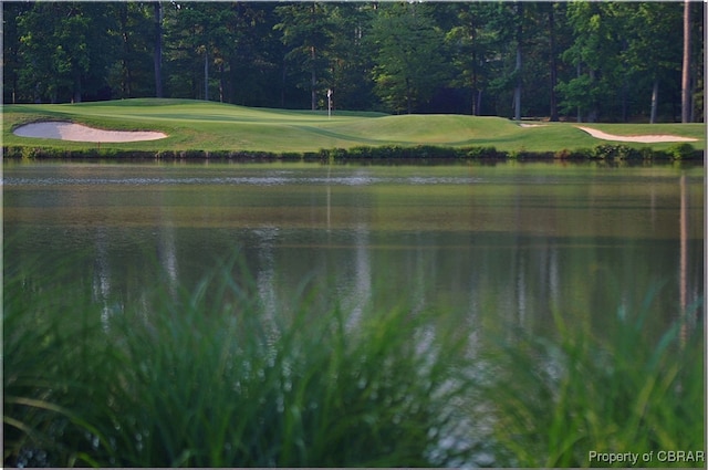 1921 Miln House Rd, Williamsburg, VA 23185 - surrounding community featuring a water view, a yard, and view of golf course