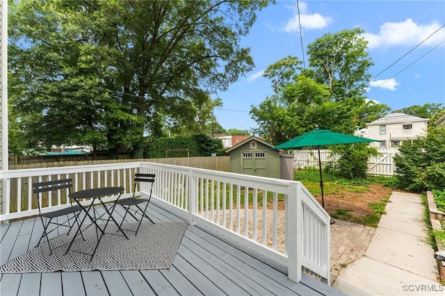 3104 1st Ave, Richmond, VA 23222 - wooden deck with a fenced backyard