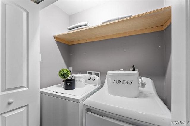 3104 1st Ave, Richmond, VA 23222 - laundry area with washing machine and clothes dryer