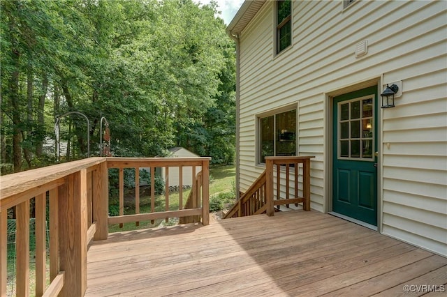 15368 W Fork Dr, Glen Allen, VA 23059 - view of deck