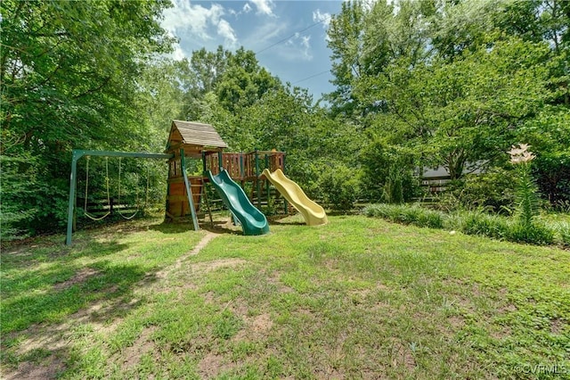 15368 W Fork Dr, Glen Allen, VA 23059 - view of playground featuring a yard