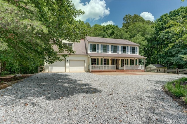 15368 W Fork Dr, Glen Allen, VA 23059 - colonial home with covered porch and driveway