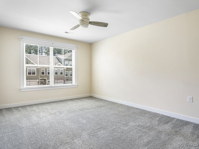 3216 Gannet Ln, Midlothian, VA 23112 - unfurnished room featuring carpet and ceiling fan