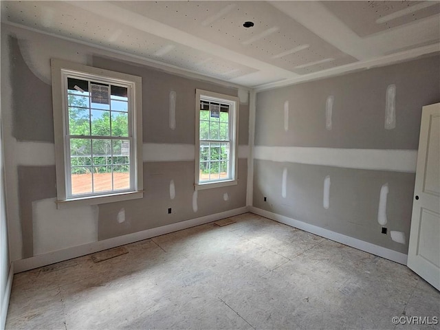 10251 Epps Ln, Amelia Courthouse, VA 23002 - unfurnished room featuring plenty of natural light and baseboards