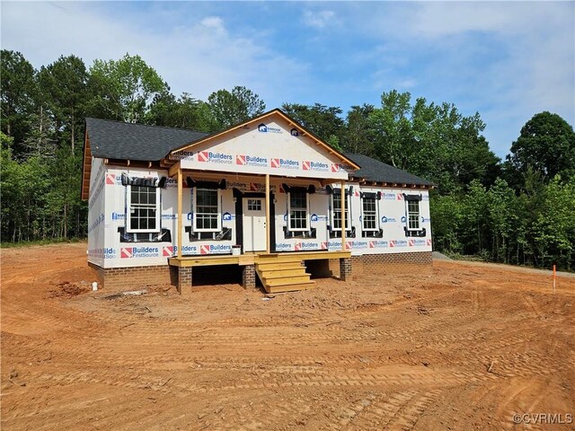 10251 Epps Ln, Amelia Courthouse, VA 23002 - view of property under construction
