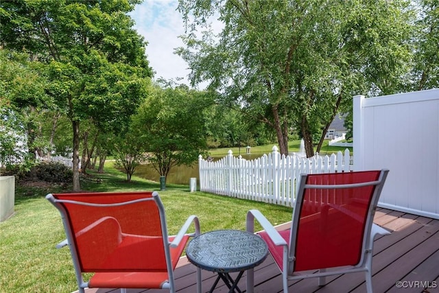 10504 Bishops Gate Dr, Glen Allen, VA 23059 - view of wooden terrace