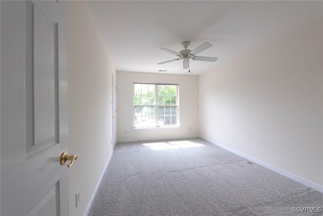10504 Bishops Gate Dr, Glen Allen, VA 23059 - empty room featuring carpet flooring, a ceiling fan, and baseboards