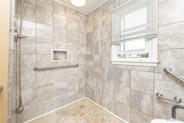 406 Windmere Dr, Colonial Heights, VA 23834 - full bath with a tile shower