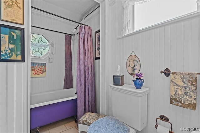 1520 Bellevue Ave, Richmond, VA 23227 - full bathroom featuring shower / tub combo and toilet