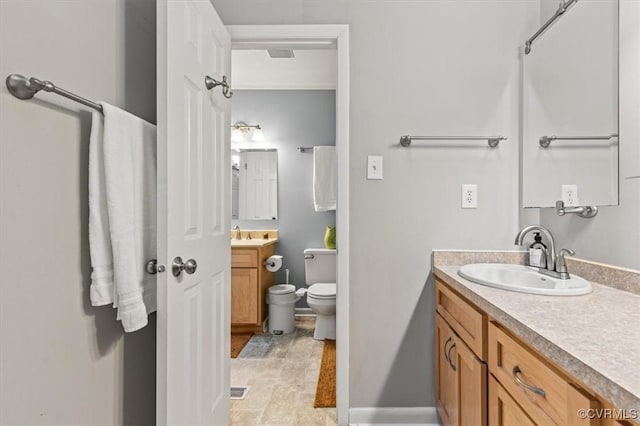 2990 Woodbridge Crossing Dr, Midlothian, VA 23112 - bathroom featuring vanity and toilet