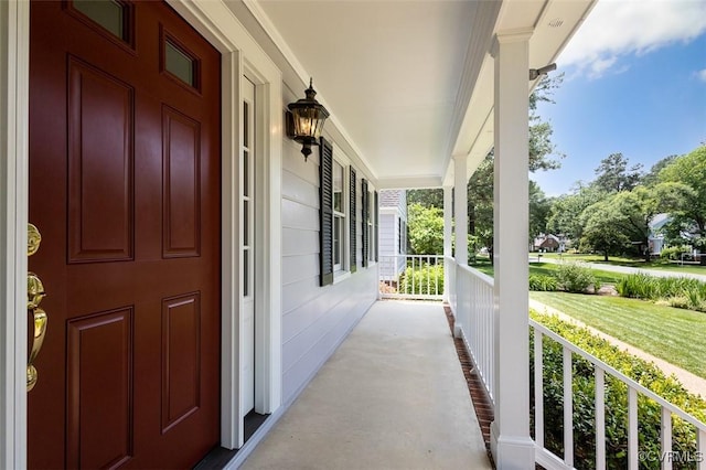 1813 Locust Hill Rd, Henrico, VA 23238 - view of covered porch