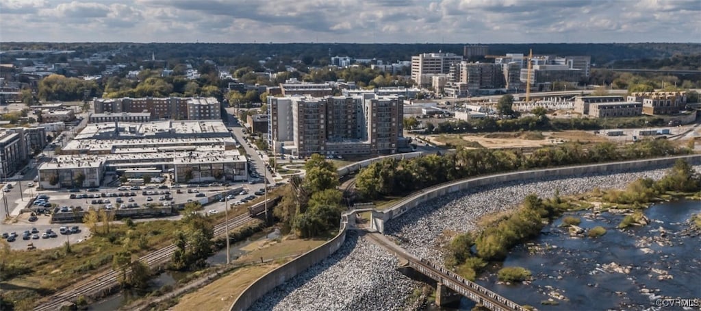 117 E 6th St, Richmond, VA 23224 - aerial overview of property's location featuring nearby urban area