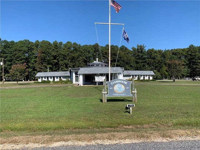 27 Otter Ln, Montross, VA 22520 - surrounding community featuring a yard and a wooded view