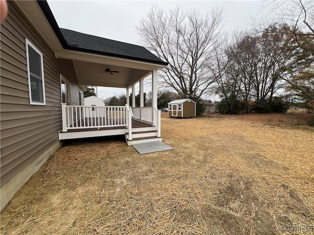 27 Otter Ln, Montross, VA 22520 - view of yard with a ceiling fan