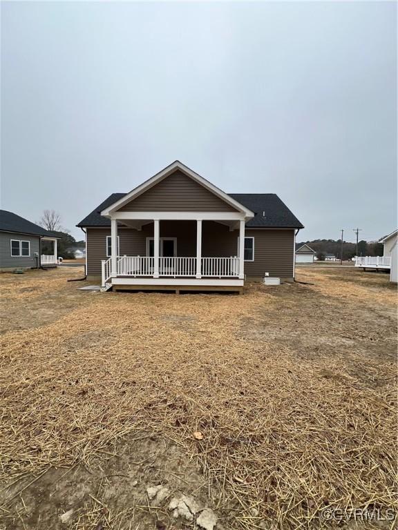 27 Otter Ln, Montross, VA 22520 - view of back of house