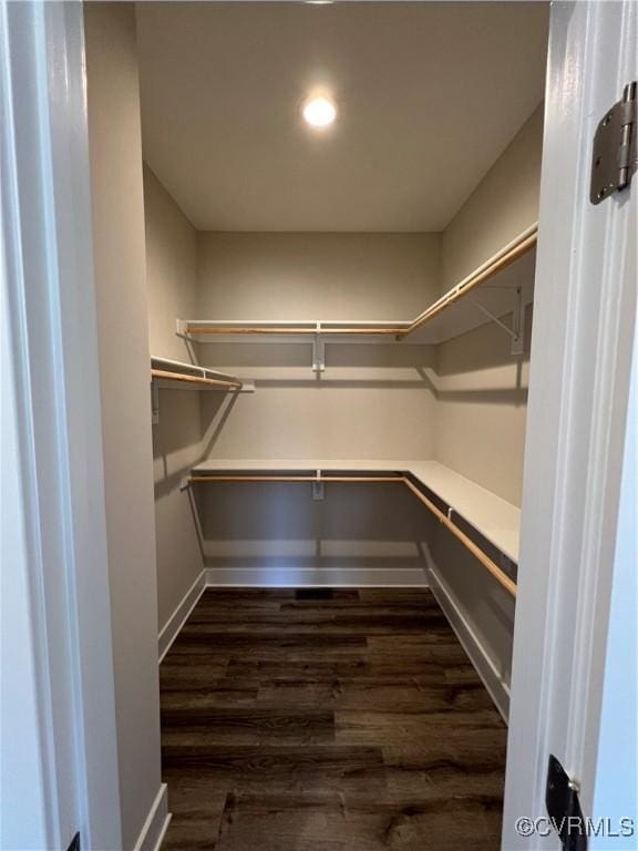 27 Otter Ln, Montross, VA 22520 - spacious closet with dark wood-style floors