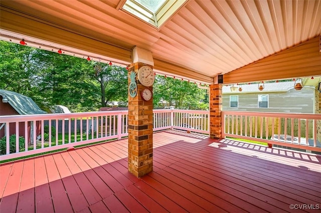 2931 Delfin Rd, Midlothian, VA 23112 - view of wooden terrace