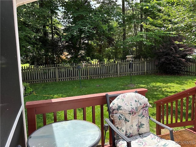 15023 Manor Gate Ct, Midlothian, VA 23112 - view of yard featuring outdoor dining space