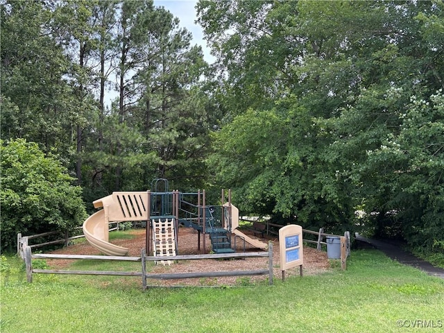 15023 Manor Gate Ct, Midlothian, VA 23112 - communal playground featuring a yard and view of scattered trees
