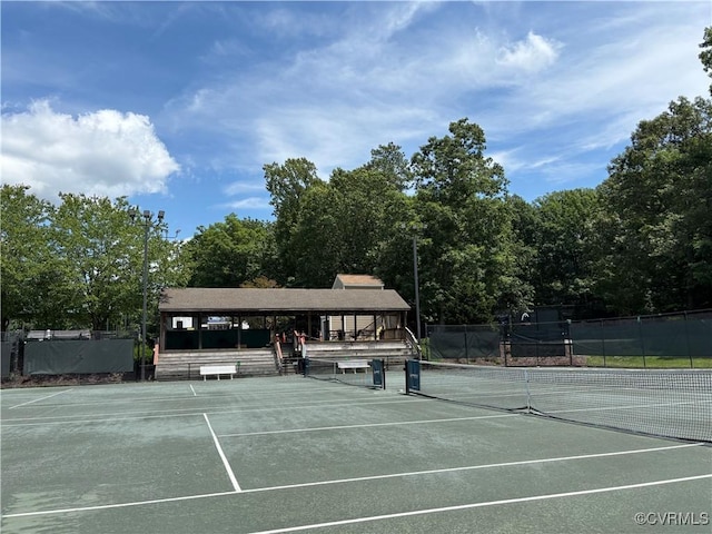 15023 Manor Gate Ct, Midlothian, VA 23112 - view of tennis court
