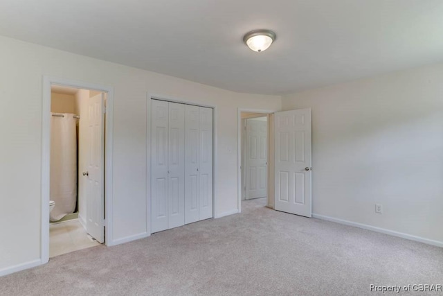 205 Captains Ct, Hampton, VA 23669 - unfurnished bedroom featuring carpet floors, baseboards, and a closet