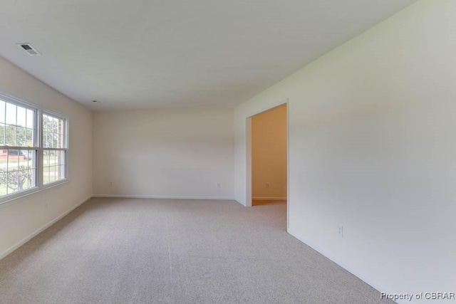 205 Captains Ct, Hampton, VA 23669 - spare room with light colored carpet and baseboards