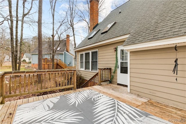 12321 Boxford Ln, Chesterfield, VA 23114 - view of wooden terrace