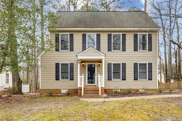 12321 Boxford Ln, Chesterfield, VA 23114 - view of front of home featuring crawl space