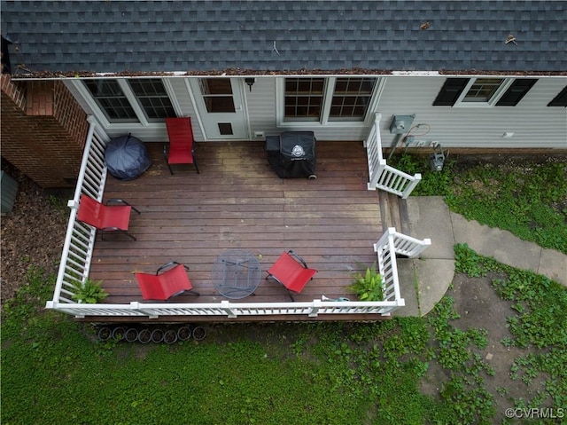 3539 Spring Meadow Pl, Prince George, VA 23860 - view of deck