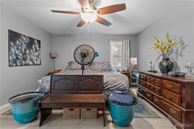 9540 Alfaree Rd, Chesterfield, VA 23237 - bedroom featuring wood finished floors and a ceiling fan