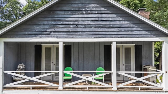 9540 Alfaree Rd, Chesterfield, VA 23237 - view of outdoor structure featuring french doors