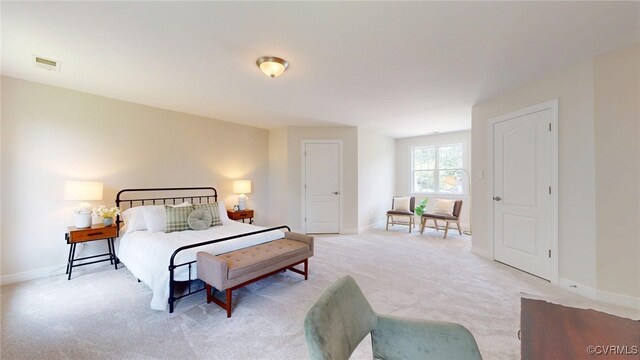 11706 Black Alder Dr, Moseley, VA 23120 - bedroom featuring light colored carpet and baseboards
