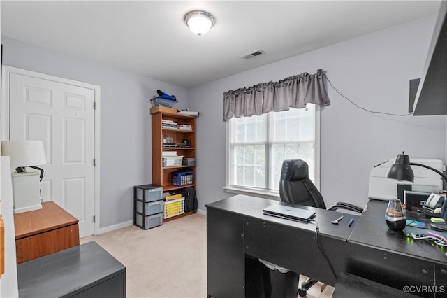 8940 Kings Charter Dr, Hanover, VA 23116 - office area with light colored carpet and baseboards