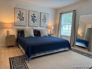 230 Roseneath Ave, Kilmarnock, VA 22482 - bedroom with wood finished floors and baseboards