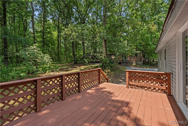 10780 Winchester Dr, Amelia Courthouse, VA 23002 - view of wooden terrace