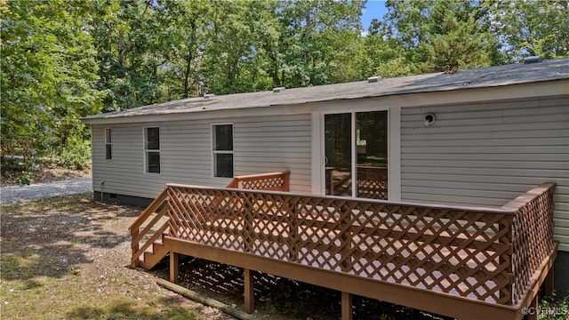 10780 Winchester Dr, Amelia Courthouse, VA 23002 - view of wooden deck